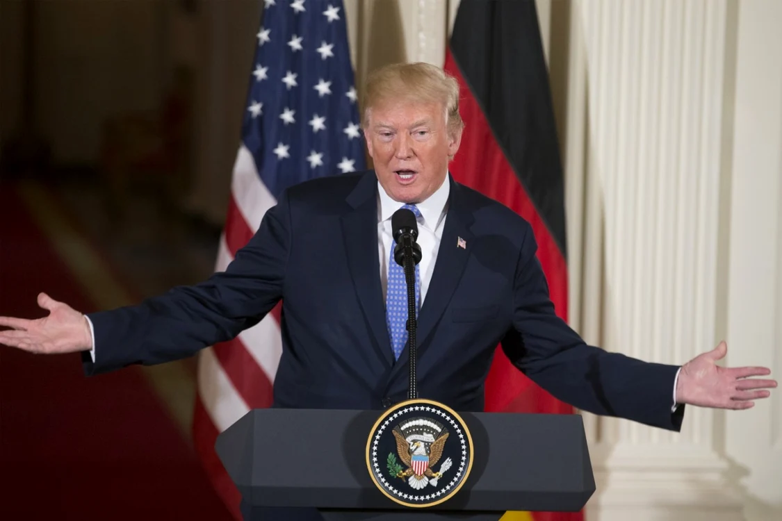 Preşedintele SUA, Donald Trump