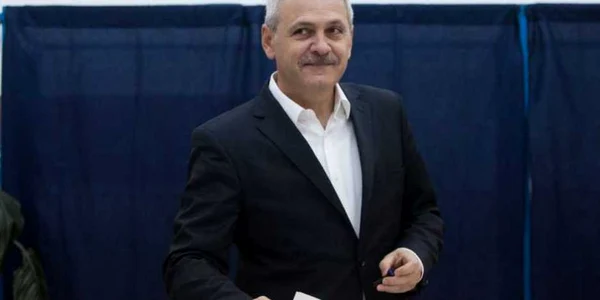 icepremierul Liviu Dragnea voteaza in turul al doilea al alegerilor prezidentiale