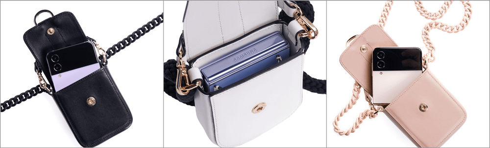Samsung și Musette au lansat Flip The Rules, o colecție de genți de piele inspirate de Galaxy Z Flip4
