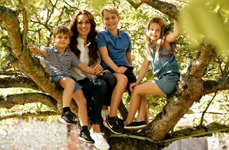 Kate Middleton Charlotte George Louis