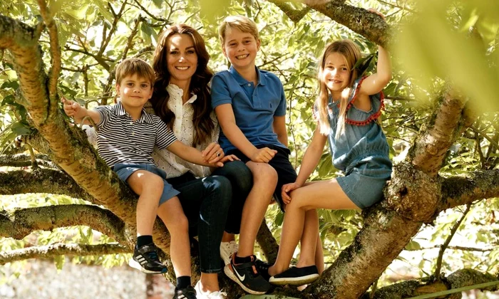 Kate Middleton Charlotte George Louis