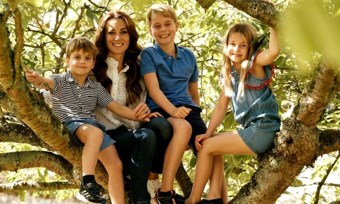 Kate Middleton Charlotte George Louis