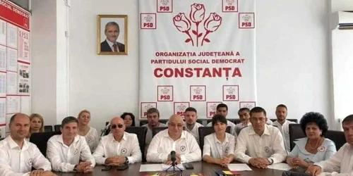 Tablou cu Liviu Dragnea la Sediul PSD Constanta FOTO Facebook Adi Barza