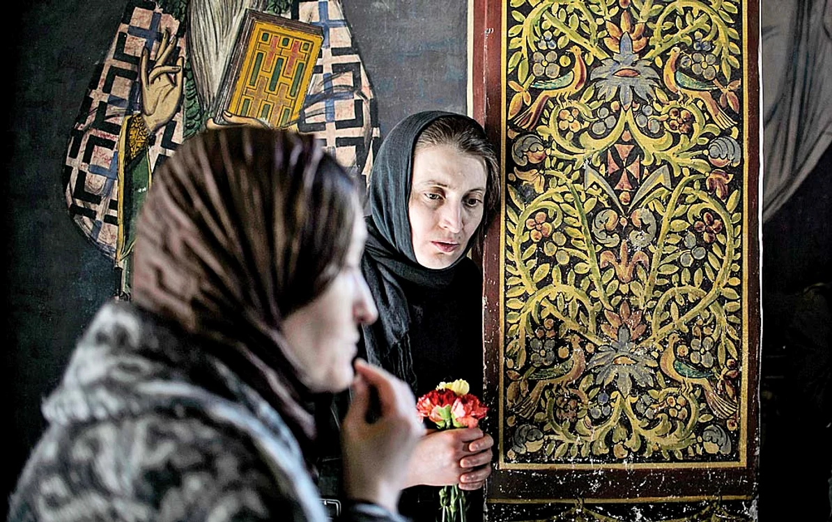 Credincioşii merg  des la biserică în  Postul Paştelui