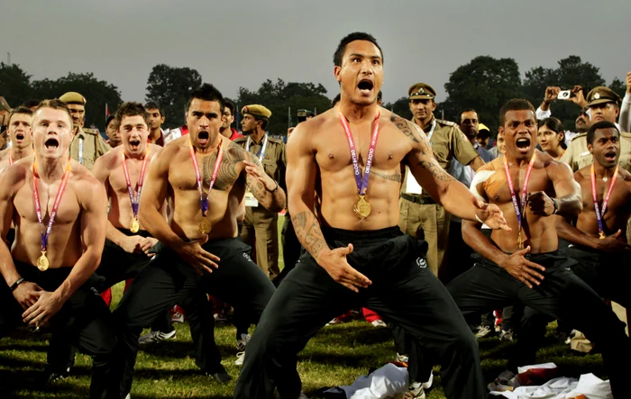 Echipa națională de rugby a Noii Zeelande este recunoscută pentru dansul pe care-l face înaintea fiecărui meci