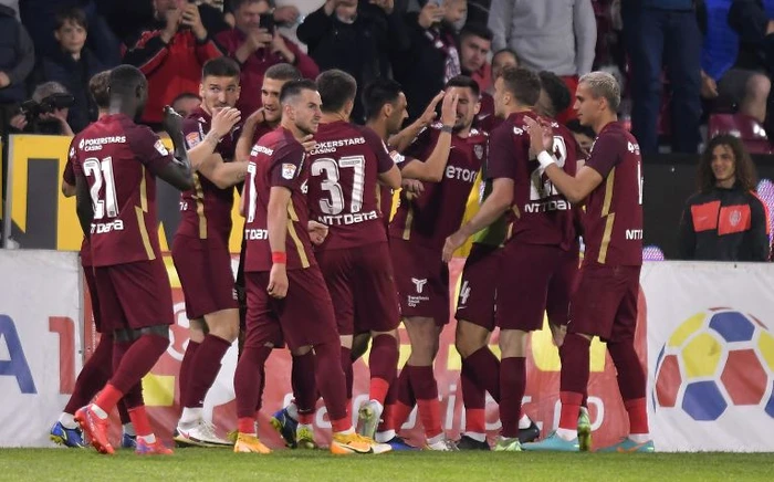 FCSB -CFR Cluj 0-1. Campioana egalează liderul Farul