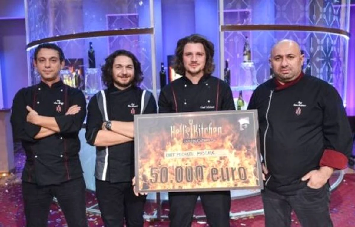 Finala "Hell's Kitchen - Iadul bucătarilor": Michael a câştigat marele premiuFoto: Antena 1