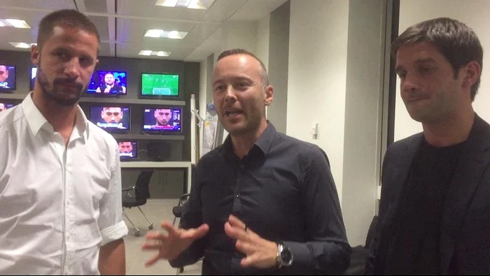 
    Cristi Chivu, în redacţia Gazzetta dello Sport  