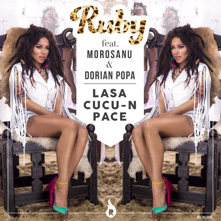 
    Ruby pe afişul de promovare a clipuluiFoto Arhivă Personală  