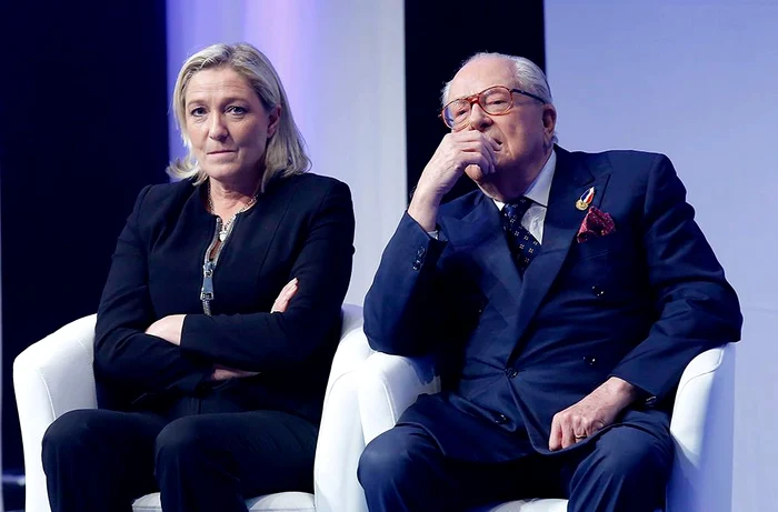 Marine și Jean-Marie Le Pen