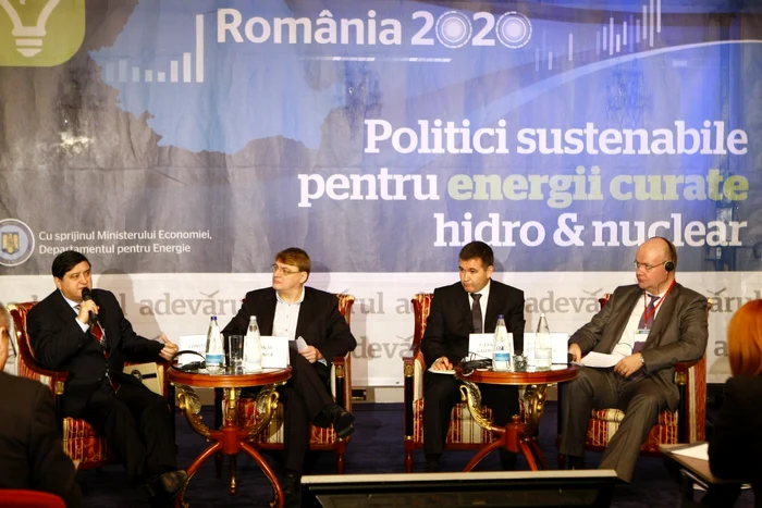 Constantin Niţă, ministrul delegat pentru Energie, participă la Forumul „România 2020: Politici sustenabile pentru energii curate hidro&nuclear“, eveniment organizat de Adevărul Group FOTO Eduard Enea