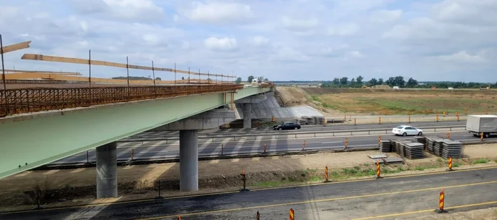 Lucrările la Centura Sud trebuiau să fie gata anul trecut / foto: CNAIR