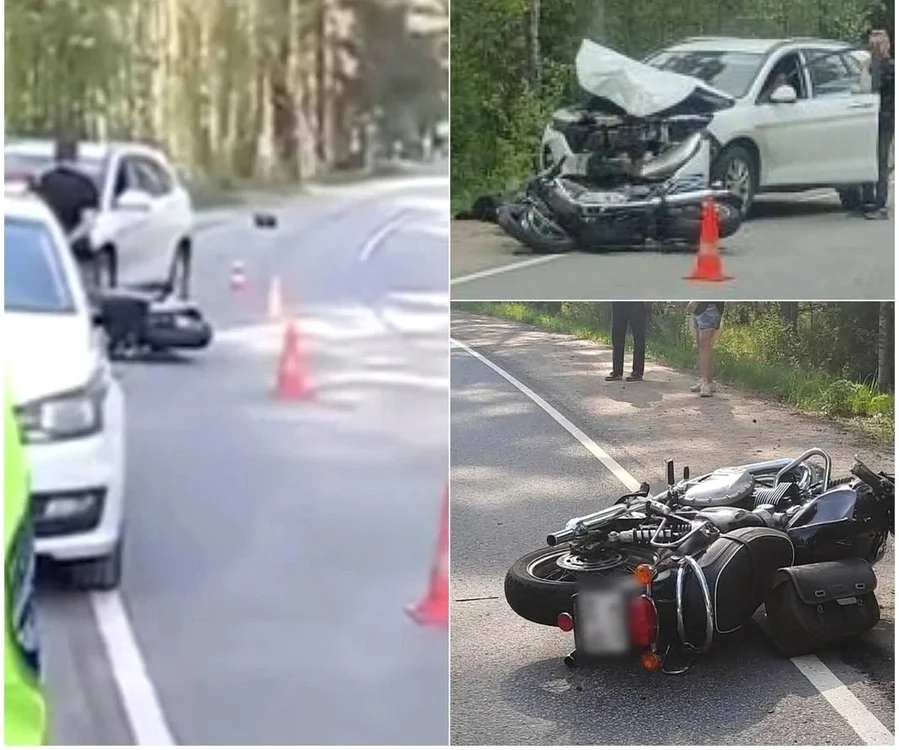 Smirnov se afla la bordul unei motociclete Triumph
