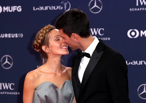 Novak și Jelena Djokovic au doi copii împreună (FOTO: Guliver/Gettyimage)