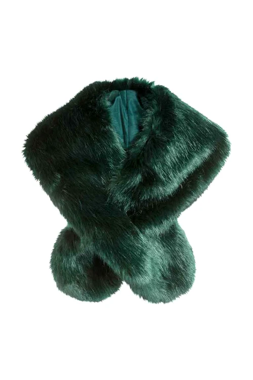 Fular de blană artificială, H&M, 59,90 lei jpg jpeg