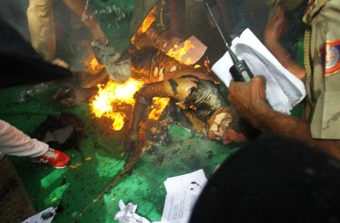 Tibetan foc (foto:AFP)