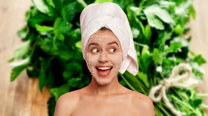 Masca de față care te ajută să scapi de pete.