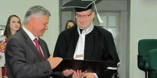 Dirk Schuebel a devenit Doctor Honoris Causa la Chișinău
