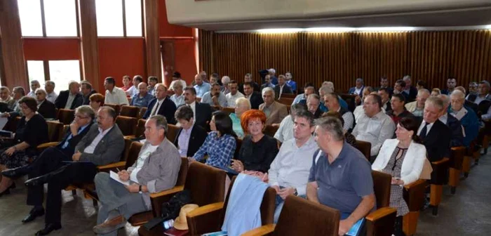 Întâlnire pe tema mineritului    Foto: Instituţia Prefectului Maramureş