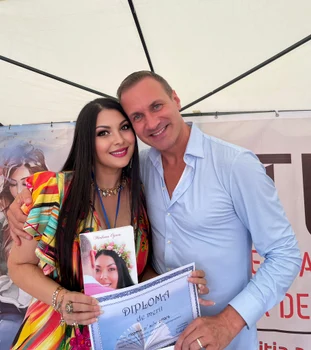 Medana, premiată la Festivalul Festivalul de Carte și Arte al românilor de pretutindeni CultuRo Foto: arhiva personală 