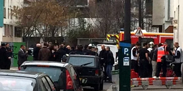 Atac la redactia ziarului Charlie Hebdo in Paris FOTO AFP