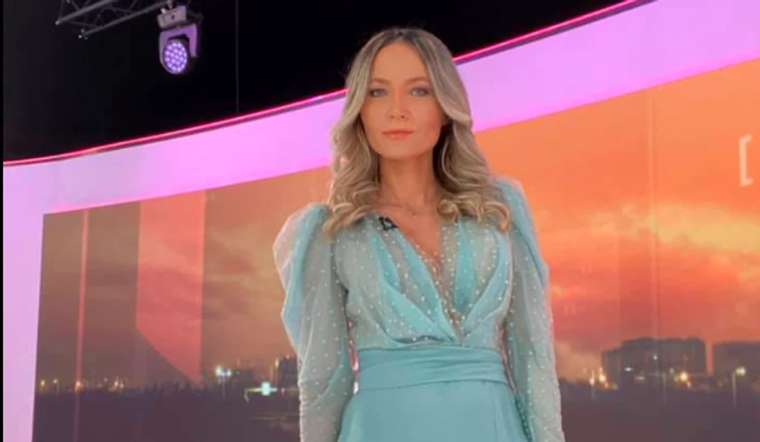 Octavia Geamănu, prezentatoare consacrată a postului FOTO Facebook 