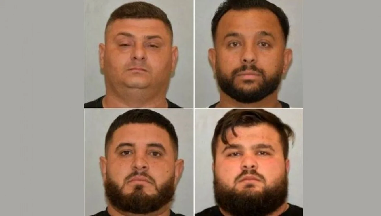Vasile Alexandru, Mihail Drugan, Nicolae Dragomir şi Daniel Călin au fost arestaţi în Hawaii. FOTO: Star Advertiser