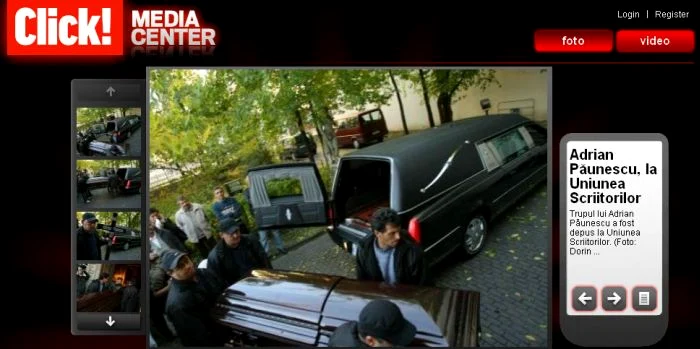 Adrian Păunescu la Uniunea Scriitorilor - galerie foto