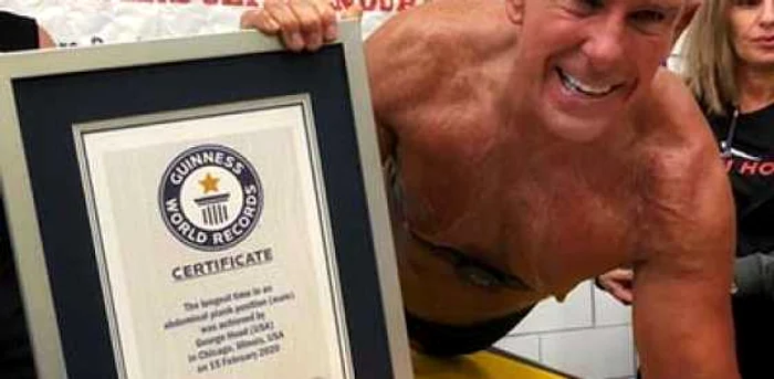 George Hood. FOTO: guinnessworldrecords.com