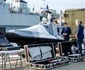 Nicușor Dan, vizită în Portul Constanța după explozia unei drone marine Foto: FB