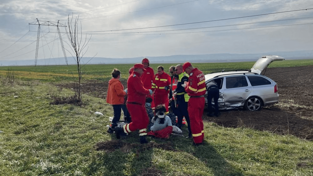Ucrainence implicate în accidente rutiere. Refugiate de război, ele pătimesc şi prin România