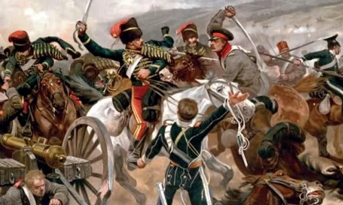 Șarja cavaleriei ușoare de acum 160 de ani jpeg