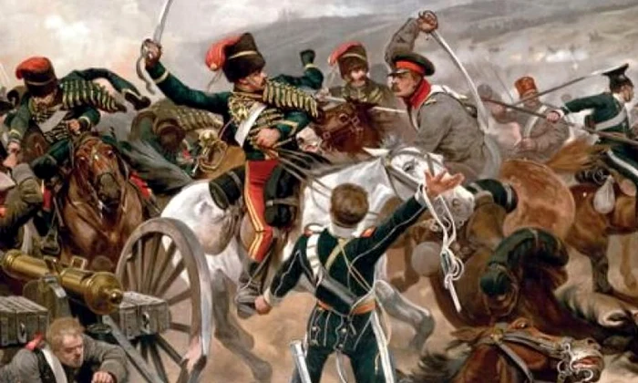 Șarja cavaleriei ușoare de acum 160 de ani jpeg