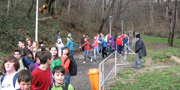  Elevii au scăpat de şcoală timp de o oră. Foto: Teodora Nicolae