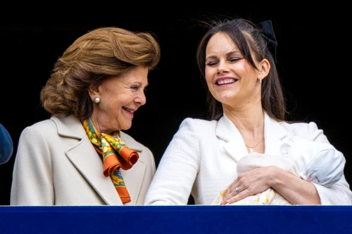 Prințesa Sofia cu Prințesa Ines, alături de Regina Silvia a Suediei