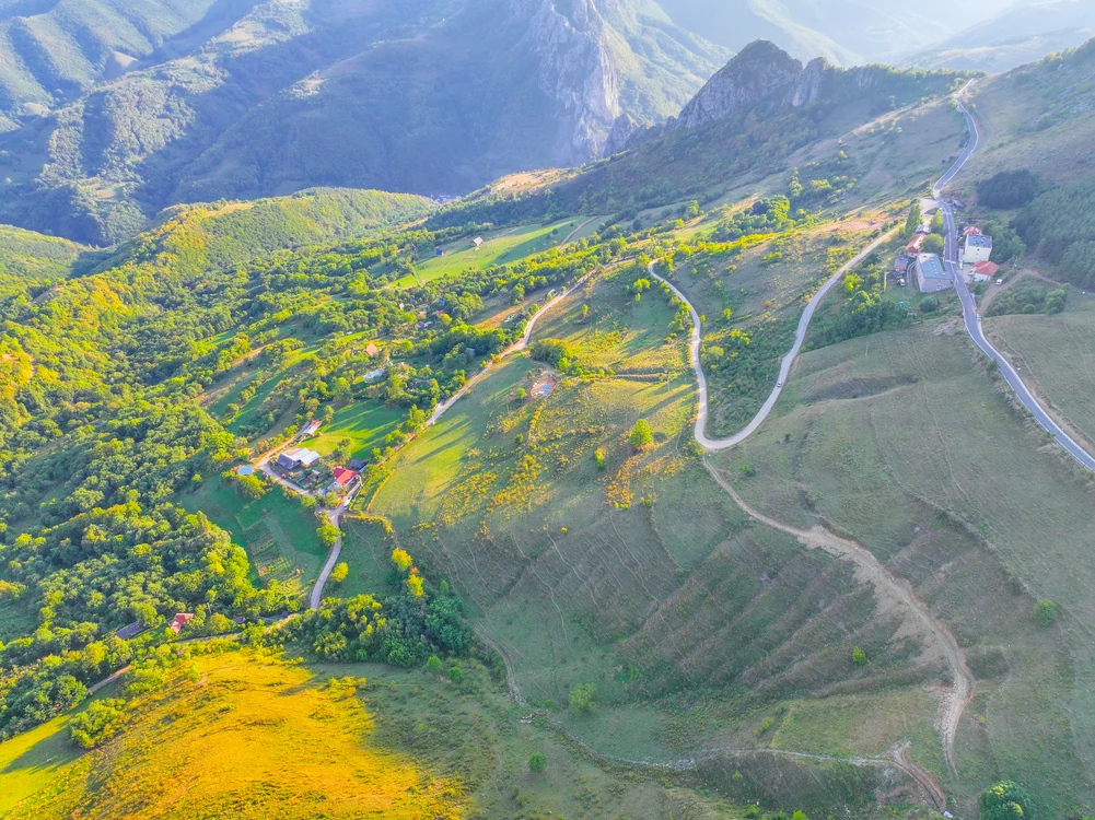 Transapuseana străbate culmile Munților Trascău Foto: Județul Alba/Facebook