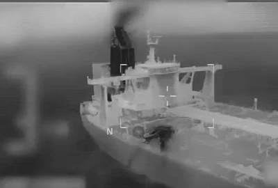 SUA a capturat un petrolier rus SURSA X @Sec Noem mp4 thumbnail png