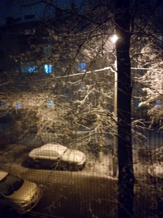 kiev vedere de la fereastra mea