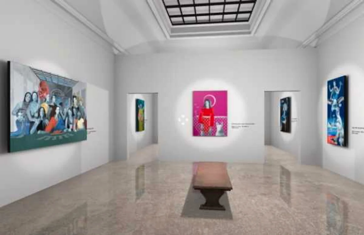 Imagine din sălile expoziţiei virtuale „Woman Unchained“ by Irina Greciuhina