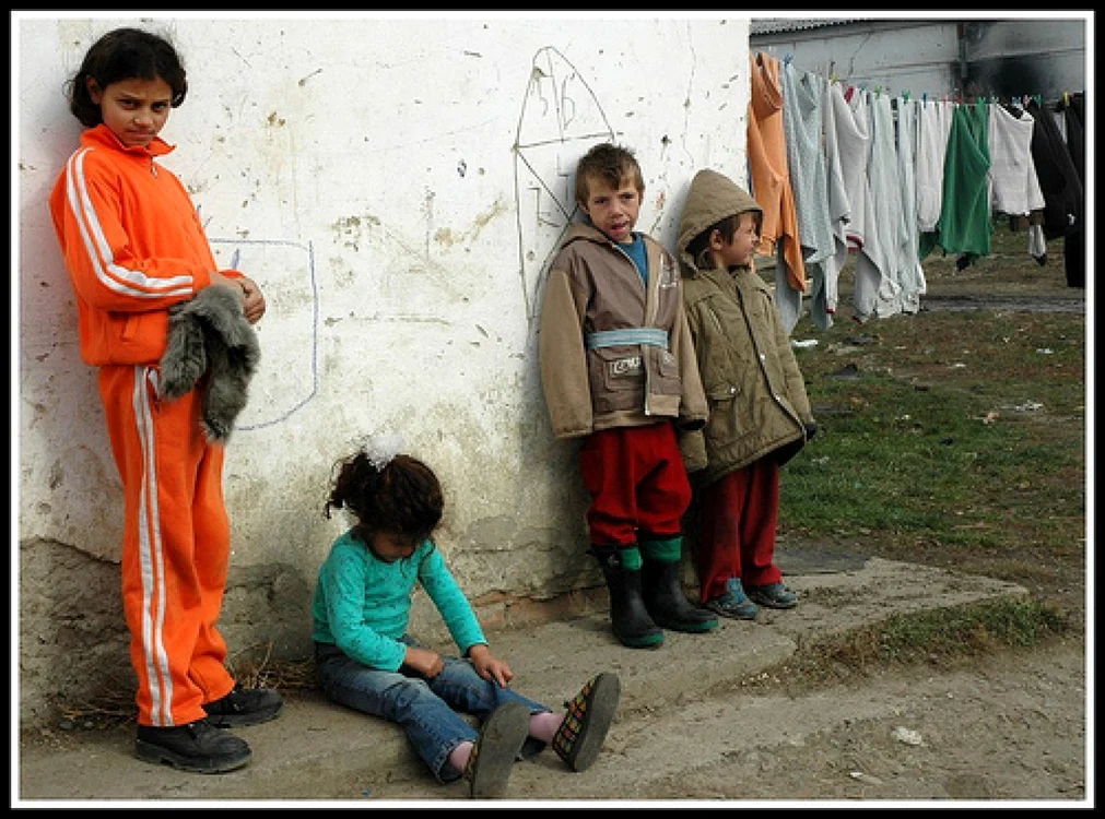 Cei mai mulţi copii provin din rândul comunităţii rrome FOTO Arhivă