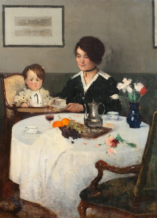 Dejunul, Eustațiu Stoenescu, Muzeul Naţional de Artă al României, Galeria de Artă Românească 