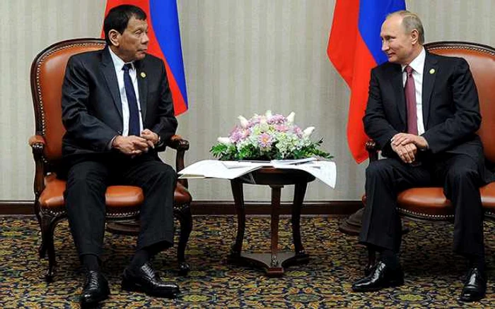 Intrevedere intre Rodrigo Duterte si Vladimir Putin FOTO RT