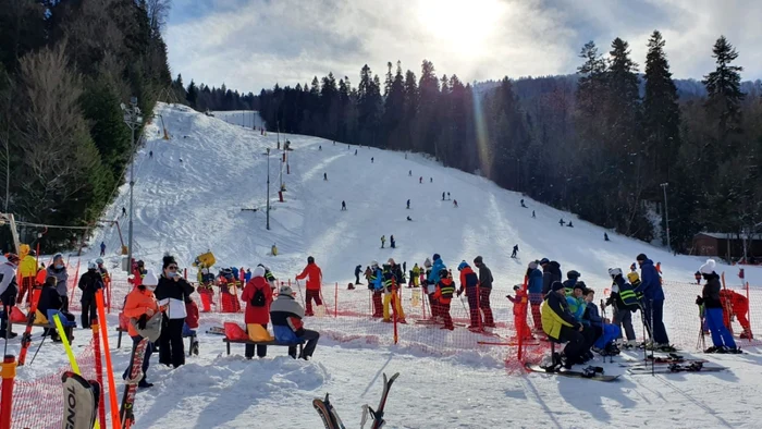 Pârtia din Azuga FOTO Primăria Azuga