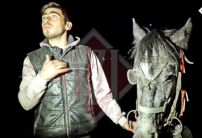 Sergiu Ion Ciobotariu, alături de prietenul necuvântător