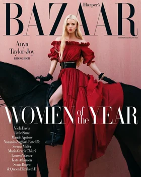 Anya Taylor Joy a părut în Harpers Bazaar ca Femeia anului 