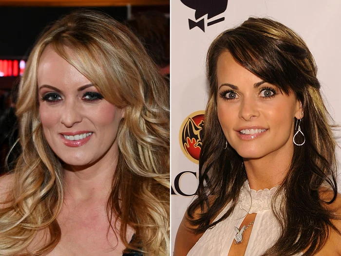 Stormy Daniels și Karen McDougal,