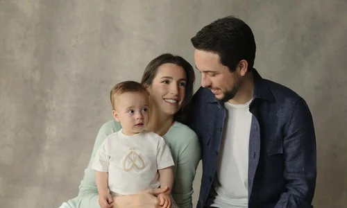 Prințul Hussein, Prințesa Rajwa și Prințesa Iman Foto Instagram jpg