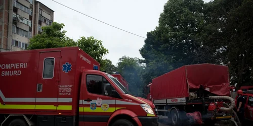 Incendiu la Spitalul Sf. Maria