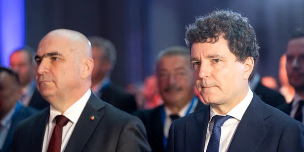 Ilie Bolojan și Nicușor Dan FOTO Mediafax
