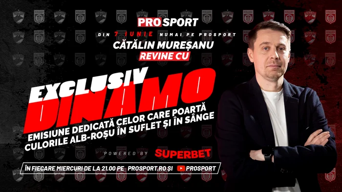 Cătălin Mureșanu are o emisiune de succes pe prosport.ro